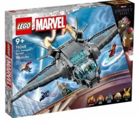 LEGO(R) SUPER HEROES 76248 (4szt) Quinjet Avengersów