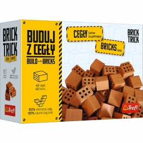 Brick Trick - Buduj z cegły, połówki, 40 sztuk (61035)