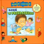 Dzień w przedszkolu Książka z puzzlami - <br />
