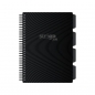 Kołozeszyt Strigo Pads Project Book B5 kratka Basic - Szary
