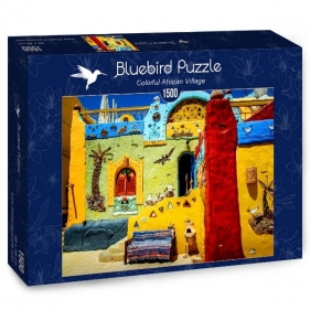 Bluebird Puzzle 1500: Kolory Afryki (70435)