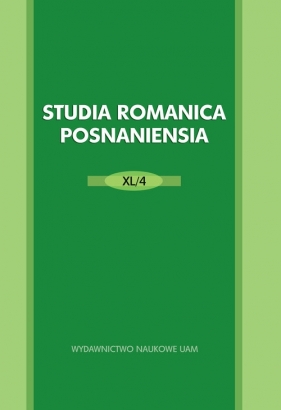 Studia Romanica Posnaniensia XL/4