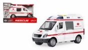 Pojazd ambulans ze światłem i dźwiękiem
