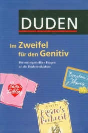 DUDEN Im Zweifel fur den Genitiv