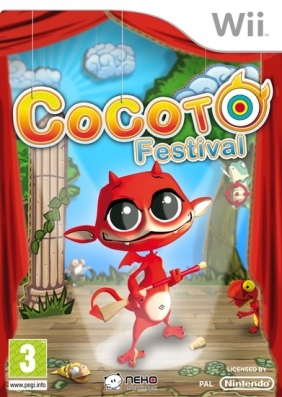 Cocoto Festival (gra + strzelba) (Wii)