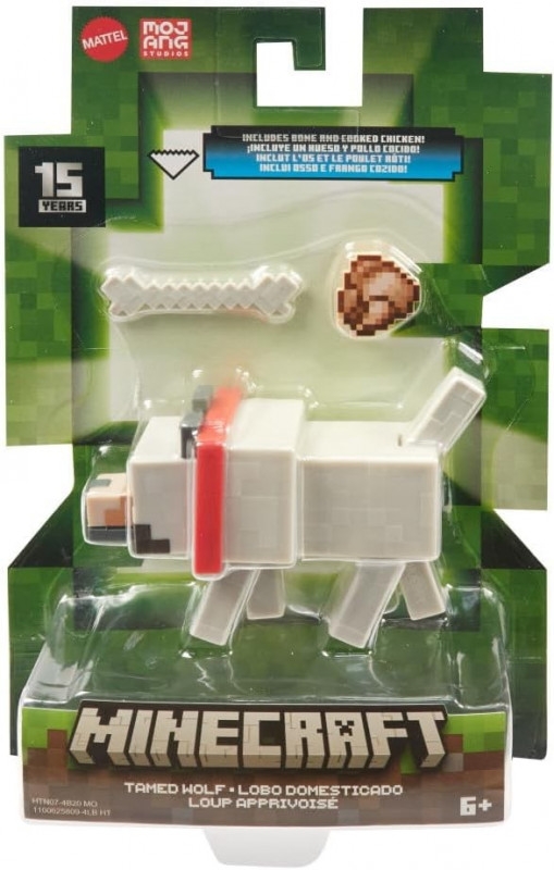 Figurka Minecraft Tamed Wolf (GTP08/HTN07)