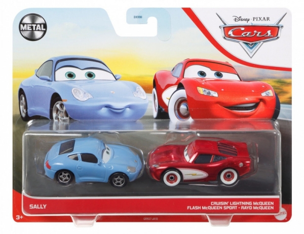 Pojazdy Cars/Auta Dwupak Sally & Zygzak McQueen (DXV99/GRR27)