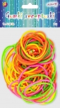 Gumki recepturki neonowe 3,8cm 30g