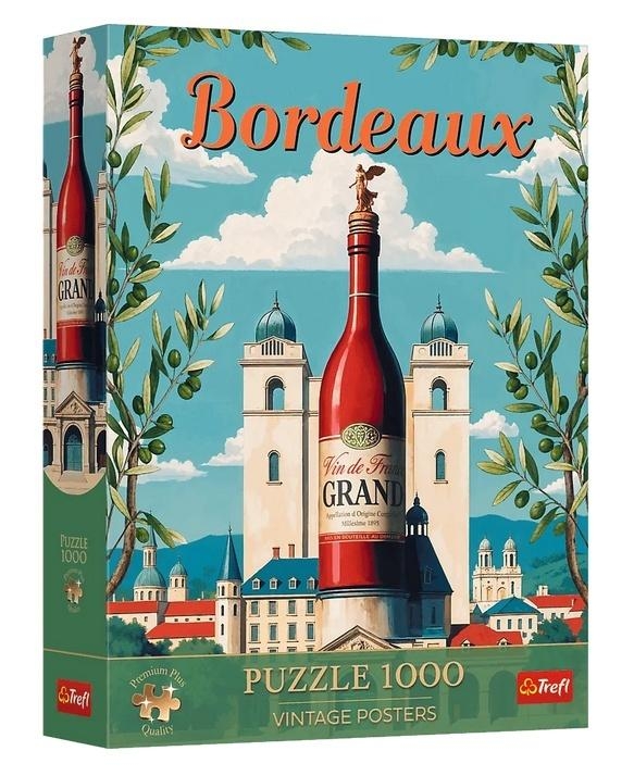 Puzzle 1000 Premium Plus Bordeaux, Francja TREFL