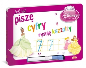 Disney Księżniczka Piszę cyfry, rysuję kształty - Opracowanie zbiorowe