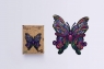  Puzzle drewniane eko 103 Kolorowy motyl A3