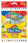 Flamastry dwustronne Colorino Kids 12/24 kolory (32353PTR)