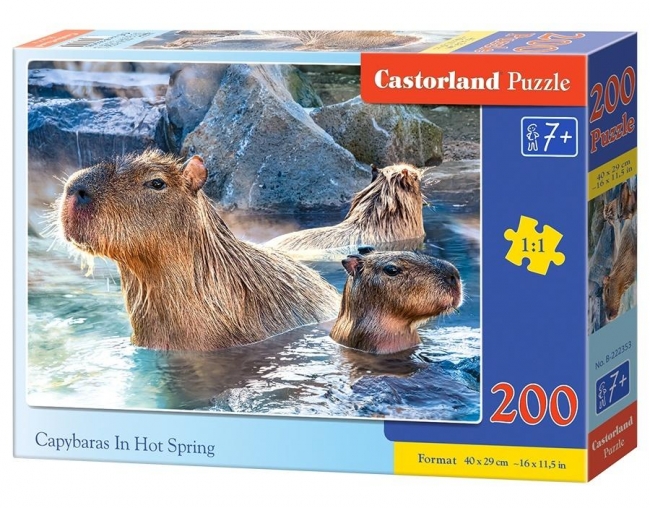 <img src='https://webimage.pl/pics/353/2/d5904438222353.jpg' style='height:440px' /> Puzzle 200 Capybaras In Hot Spring