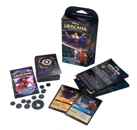 Ravensburger, Disney Lorcana: Rise of the Floodborn - Amethyst & Steel - zestaw startowy A