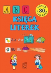 Ksiega literek 80 naklejek - Joanna Babula