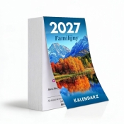 Kalendarz 2027 B7 zdzierak Familijny - Opracowanie zbiorowe