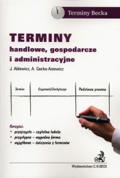 Terminy handlowe, gospodarcze i administracyjne