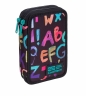 Coolpack Jumper 2, piórnik podwójny - Alphabet (C66236)