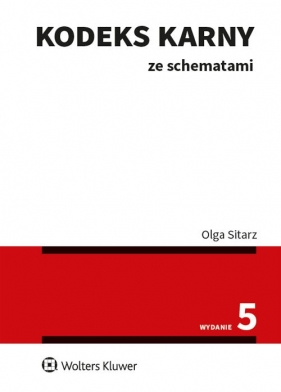 Kodeks karny ze schematami - Olga Sitarz