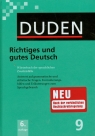 Duden 9 Richtiges und gutes deutsch