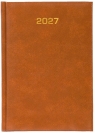 Kalendarz 2027 dzienny B6 Baladek Brąz