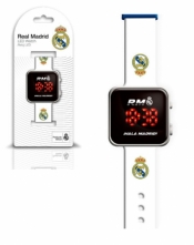 Zegarek LED z kalendarzem Real Madryt