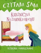 Czytam sam Księżniczka na ziarnku grochu Książka z naklejkami