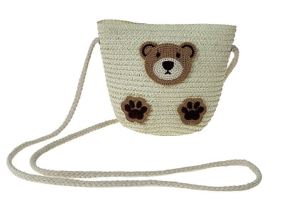 <img src='https://webimage.pl/pics/354/0/d5901271610354.jpg' style='height:440px' /> Torebka na ramię z rafii Miś