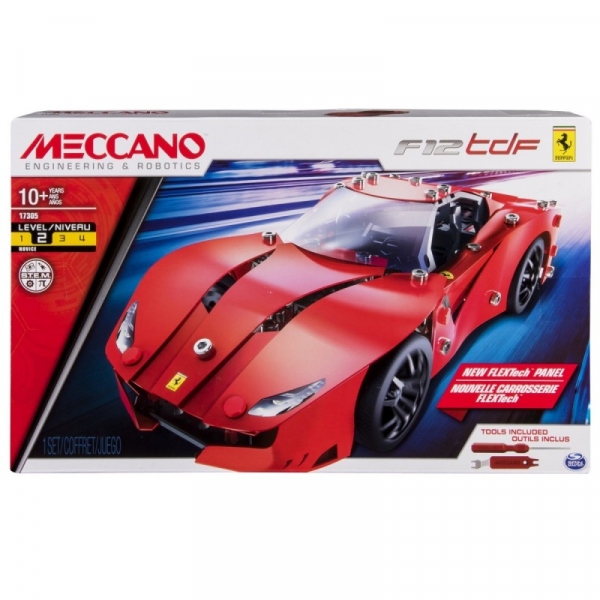 Zestaw konstrukcyjny MECCANO Sportowy samochód, , Ferrari F12 (6037617/20087878)