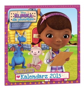 Kalendarz 2015 z naklejkami Klinika dla pluszaków - <br />