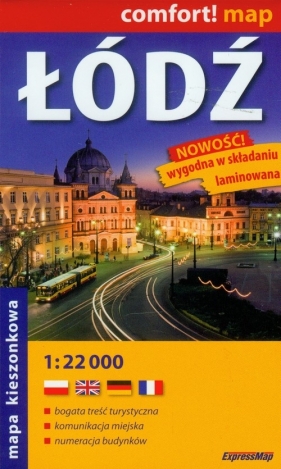 Łódź 1:22 000 kieszonkowy plan miasta - <br />