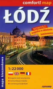 Łódź 1:22 000 kieszonkowy plan miasta - <br />