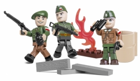 Cobi: Mała Armia WWII. Powstańcy Warszawscy - 3 figurki AK z akcesoriami (2035)