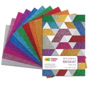 Blok papieru Happy Color A5/10k - Brokat (469262)