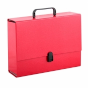 Teczka z rączką A4 10cm czerwona PENMATE