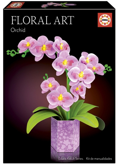 <img src='https://webimage.pl/pics/354/1/d8412668201354.jpg' style='height:440px' /> Zestaw kreatywny Sztuka kwiatowa Orchidea Storczyk 113195