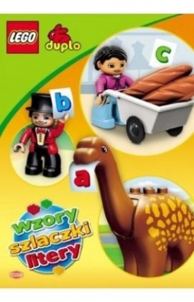 Kolorowanka. Lego Duplo. Wzory, szlaczki, litery