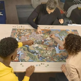 Ravensburger, Puzzle 3000: Ogród znaków słonecznych (17135)
