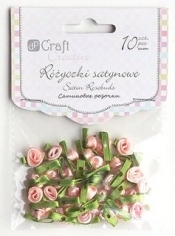 ROZYCZKI SATYNOWE CREAM 35 SZT