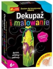 Dekupaż i malowanie Delikatne kwiaty (15100078)