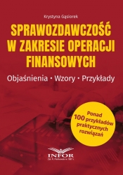 Sprawozdawczość w zakresie operacji finansowych - Krystyna Gąsiorek