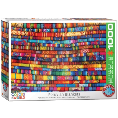 <img src='https://webimage.pl/pics/354/5/d628136655354.jpg' style='height:440px' /> Puzzle 1000 Peruvian Blankets 6000-5535