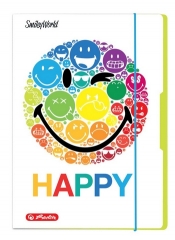 Teczka A3 z gumką smileyworld rainbow 001682