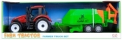 Traktor z maszyną rolniczą
