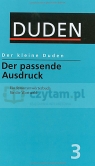 Der Kleine Duden 3 Passender Ausdruck