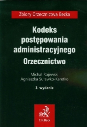 Kodeks postępowania administracyjnego Orzecznictwo