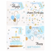 Torba prezentowa Party 18x23x10cm mix STRIGO