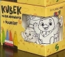 Kubek do malowania z markerami kurcash