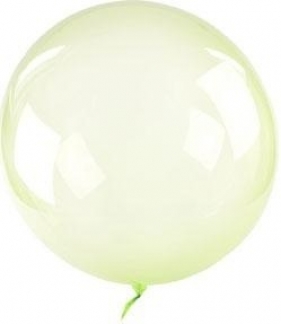 Balon Bubble limonkowy