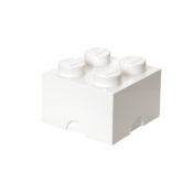 Lego, pojemnik klocek Brick 4 - Biały (40031735)